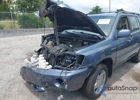 2005 Toyota Highlander Limited V6 из США, поврежденный, VIN JTEEP21A350128885